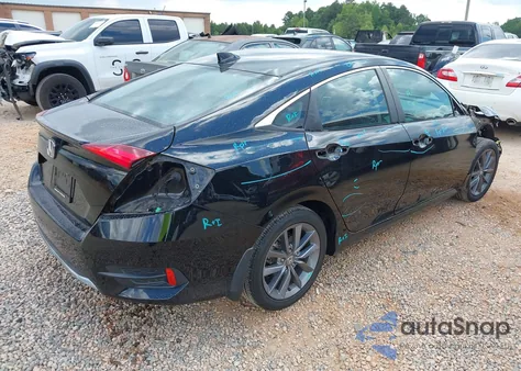 2019 Honda Civic Ex z USA, uszkodzony, nr VIN 19XFC1F36KE013726